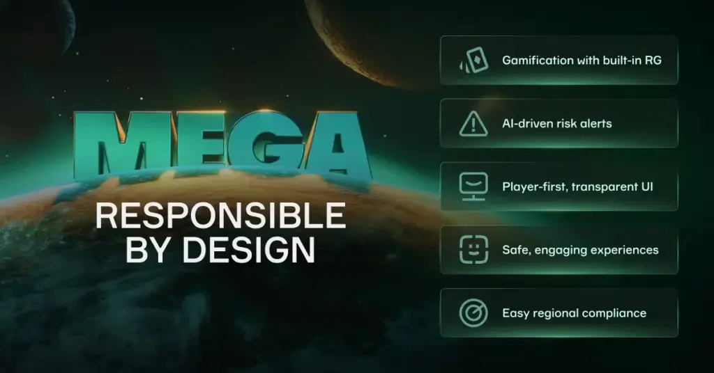 Soft2Bet MEGA responsible by design concept