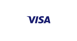 Logo du paiement Visa accepté sur Soft2Bet au Canada